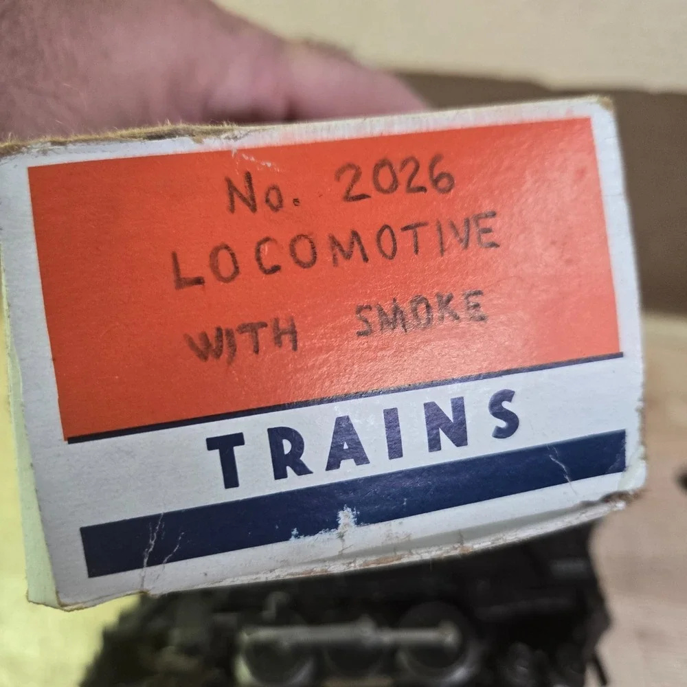 Lionel Vintage Original 2026 Locomotive With Smoke Chamber With Box, 1940's